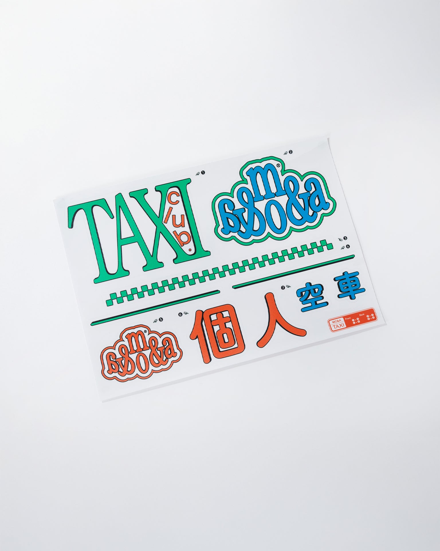 Mo_&_A Taxi Lamp 玩具計程車燈